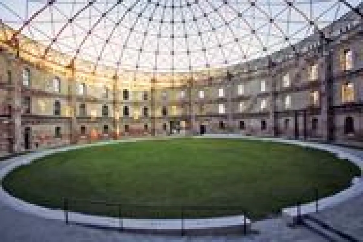 Asisi Panometer Leipzig, Kleiner Gasometer, © Asisi