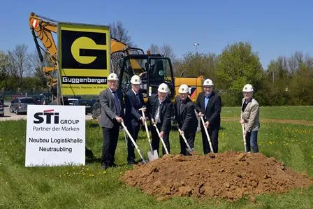 Bild: STI Group baut neue Logistikhalle in Neutraubling