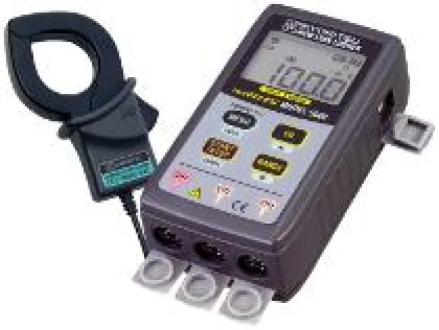 Bild: Messen und Aufzeichnen von Leck- und Ableitströmen