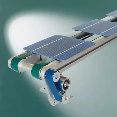 Bild: Neu - Wafer-Transportband