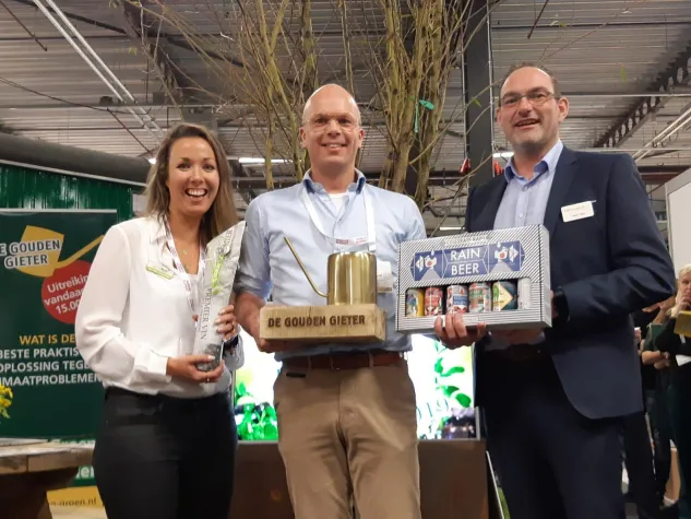 Bild: Optigrüns Smart Flow Control SFC mit dem Innovationspreis „Gouden Gieter“ ausgezeichnet