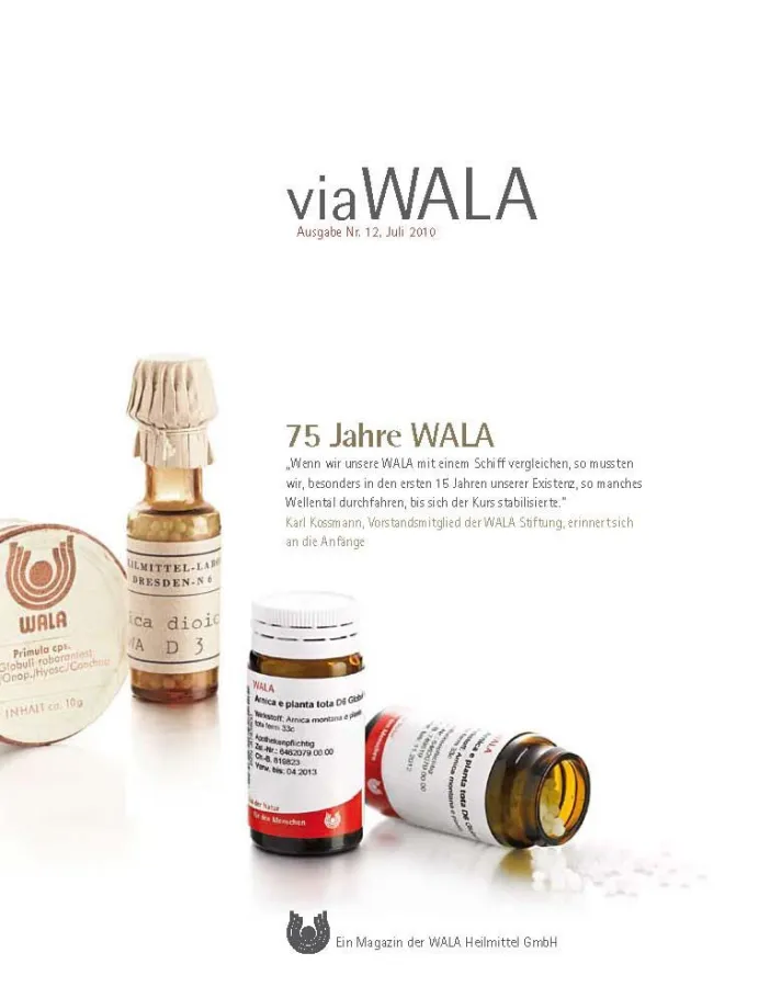 Neue Ausgabe der Kundenzeitschrift der WALA Heilmittel GmbH liegt ab dem 21. Juli im Handel aus