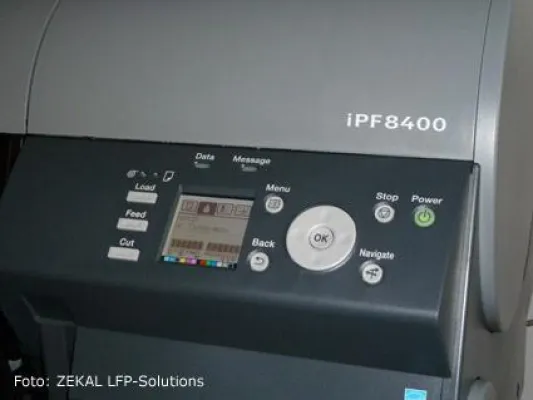 Neue Druckerinstallation bei ZEKAL LFP-Solutions Bild: Neue Druckerinstallation bei ZEKAL LFP-Solutions