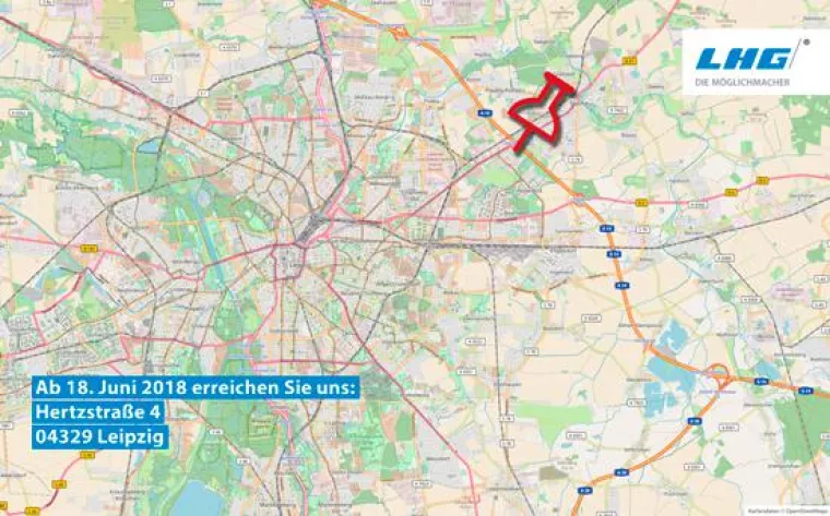 Bild: Die LHG zieht um!