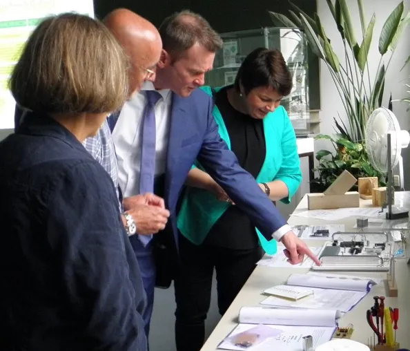 Bild: Sozialministerin Drese zu Besuch im BFW Stralsund