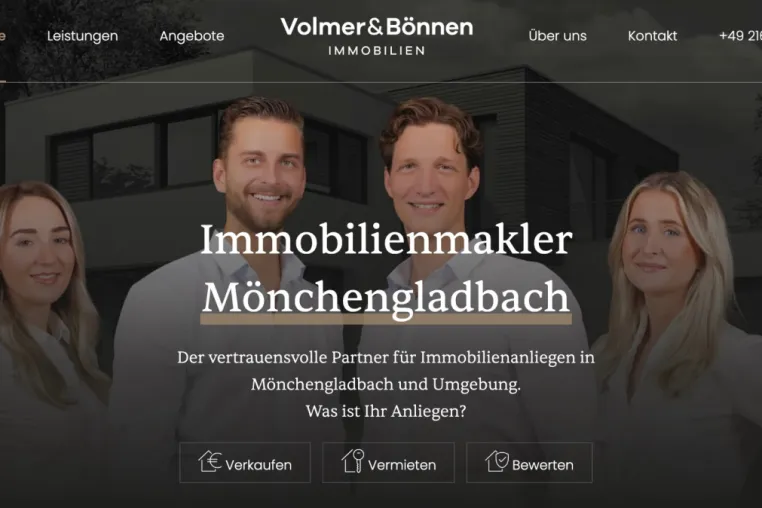 Bild:  Immobilienmakler Mönchengladbach - Volmer Bönnen Immobilien GmbH