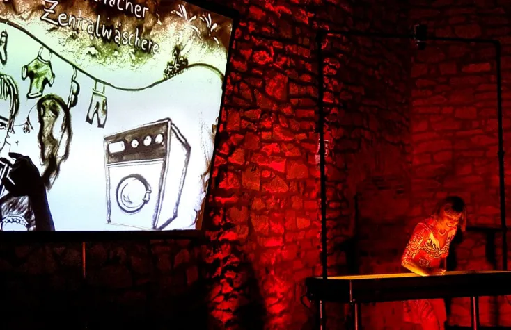 Firmen Event wurde von erstklassiger Künstlerin bereichert Bild: Firmen Event wurde von erstklassiger Künstlerin bereichert