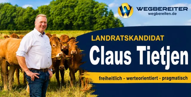Claus Tietjen – einer, der nicht erst für den Wahlkampf bodenständig geworden ist Bild: Claus Tietjen – einer, der nicht erst für den Wahlkampf bodenständig geworden ist