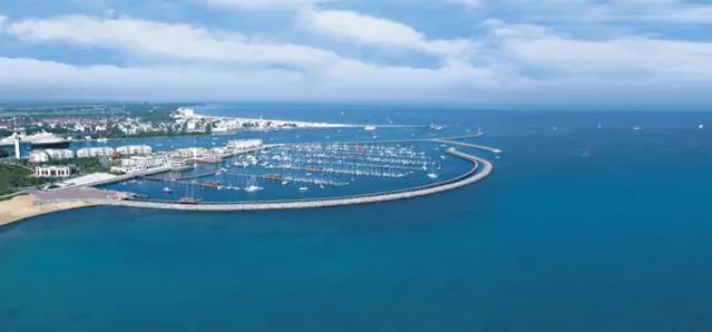 Bild: Wellnessbereich der Yachthafenresidenz Hohe Düne als erster mit „Exzellent“ ausgezeichnet