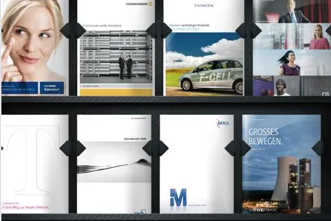 Report Investor App: Geschäftsberichte deutscher Unternehmen auf dem iPad Bild: Report Investor App: Geschäftsberichte deutscher Unternehmen auf dem iPad