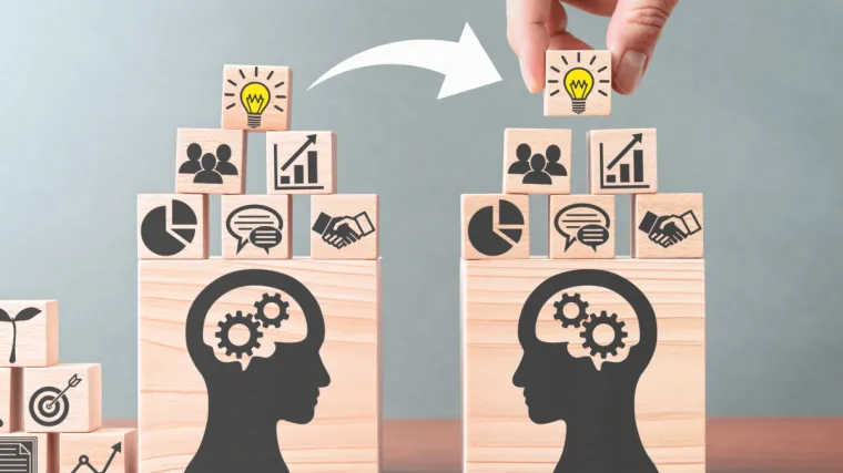 Bild: Wissenstransfer in die unbewusste Kompetenz