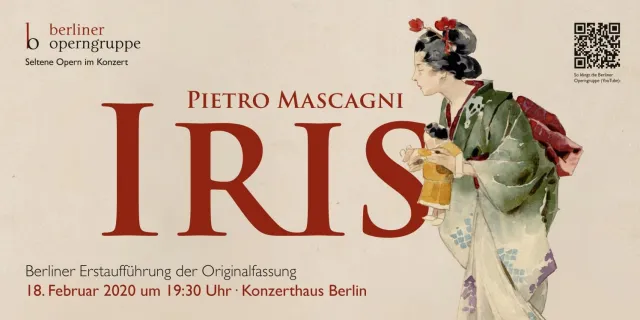 Bild: Die Berliner Operngruppe feiert ihr 10-jähriges Jubiläum mit Mascagnis ‘Iris’