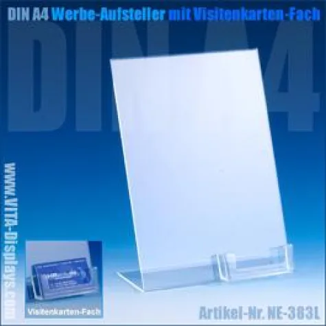 Bild: Multitaskingfähige Werbeaufsteller von VITAdisplays®