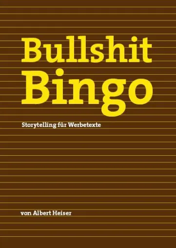 Bild: Bullshit Bingo, Storytelling für Werbetexte