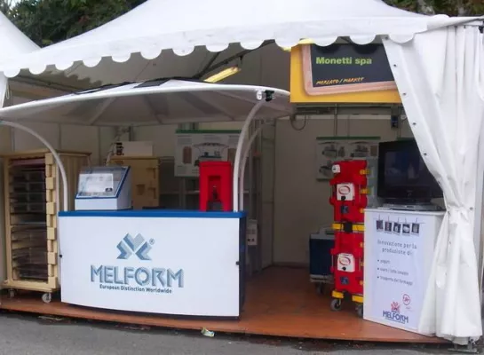 Bild: MELFORM - 18.-21. September 2009 auf der Slow Food Messe Cheese in Bra (Piemont)