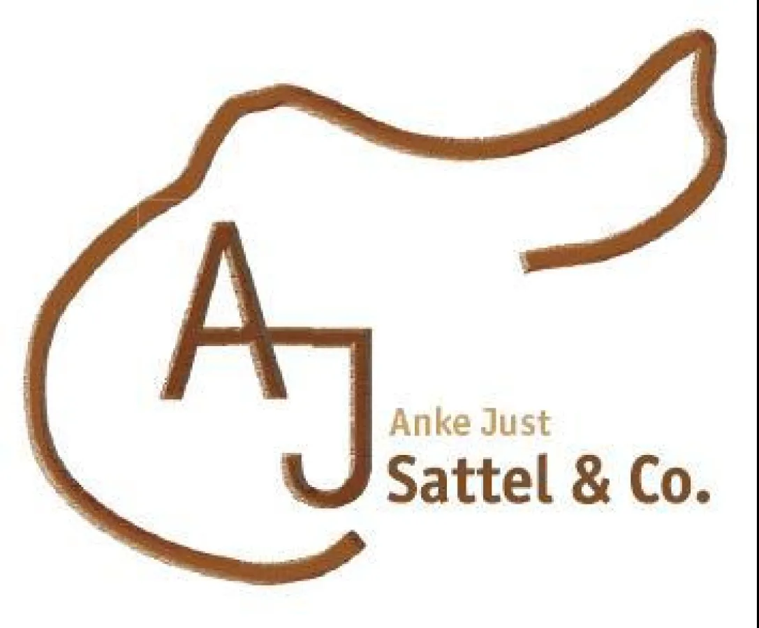 Das Logo der AJ Anke Just Sattel & Co.