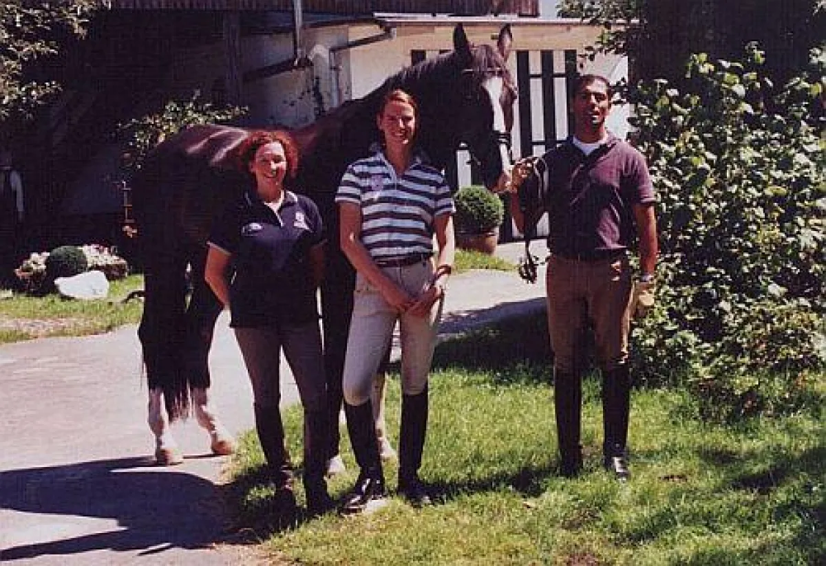 Das neue Team bestehend aus Anja Bohm, Sinja Küppers und Nuno Palma e Santos (v.l.n.r.) fühlt sich rundum wohl auf dem Haidehof.