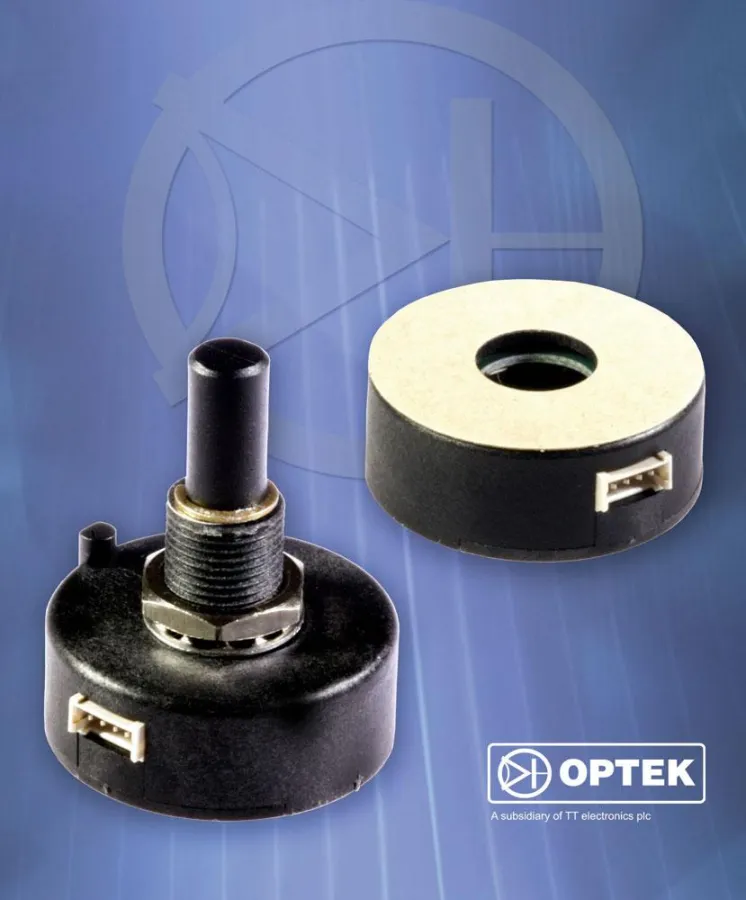 Inkremental-Drehgeber OPE1275 und OPE2275 von Optek