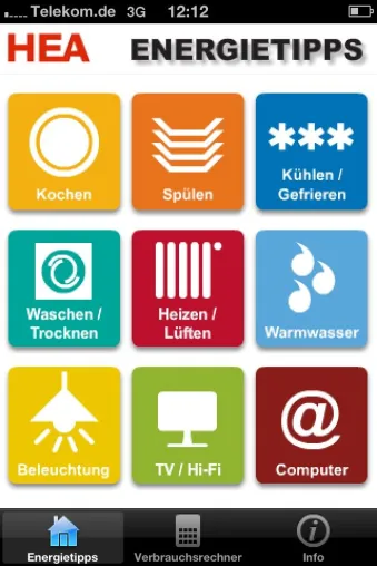 Bild: Energieeffizienz auf Fingerdruck