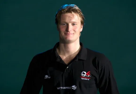 Bild: Interview mit dem Kapitän der Deutschen Wasserball-Nationalmannschaft, Marc Politze