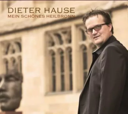 Bild: Dieter Hause und seine Single-CD „Mein schönes Heilbronn“. Eine Huldigung an die Heimat.