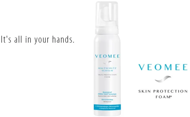 Bild: Schutz bei Desinfektion und häufigem Händewaschen - nie mehr raue Hände!