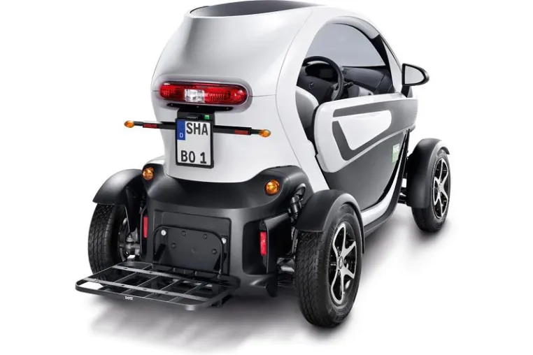 Bild: bott Gepäckträger macht Renault Twizy zum Nutzfahrzeug