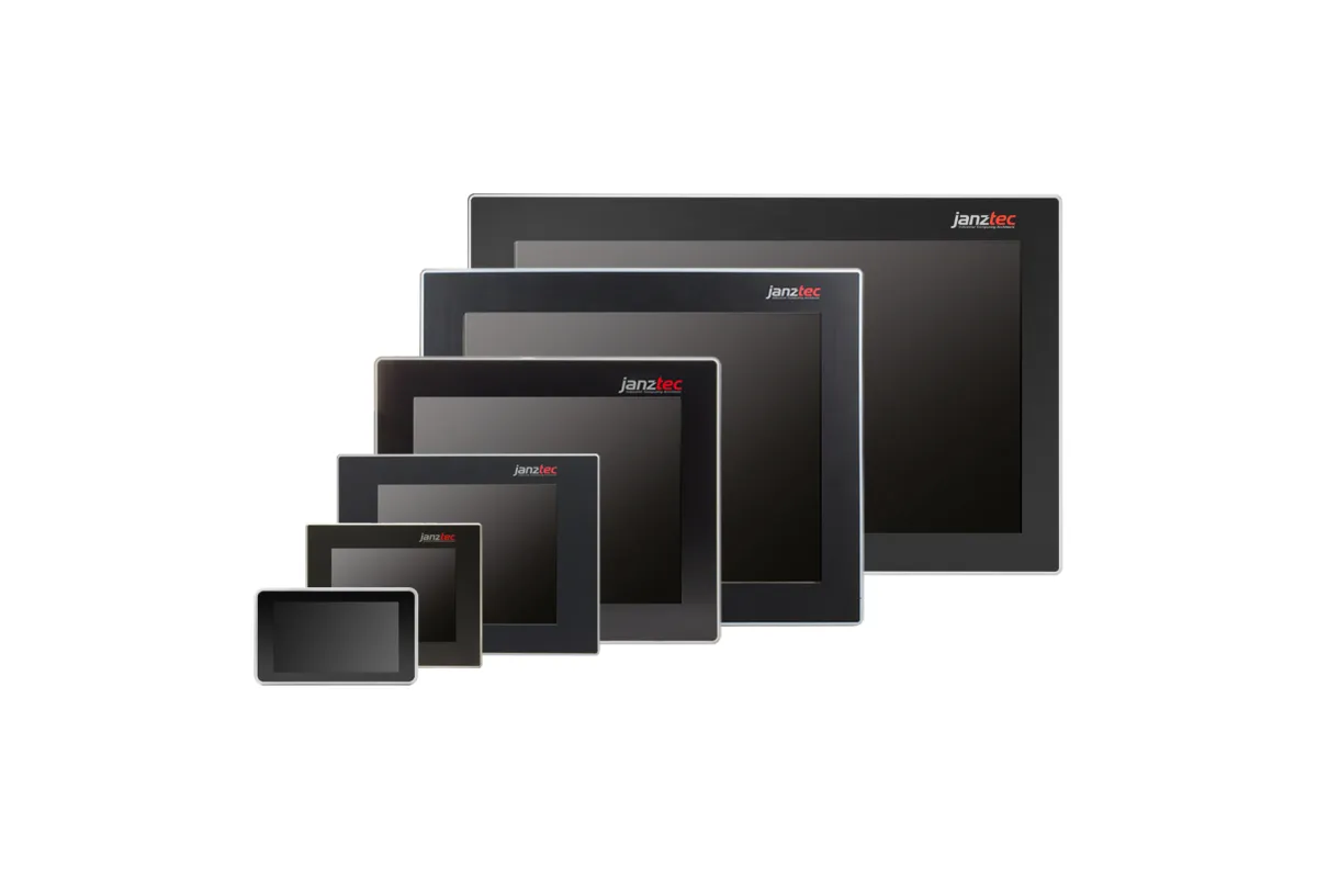 Web Panels und Panel PCs von 6 bis 21 Zoll (© Janz Tec AG)