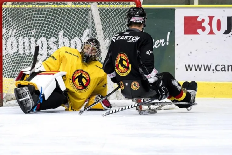 Finalspieltag der Para-Eishockey Liga in Berlin Bild: Finalspieltag der Para-Eishockey Liga in Berlin