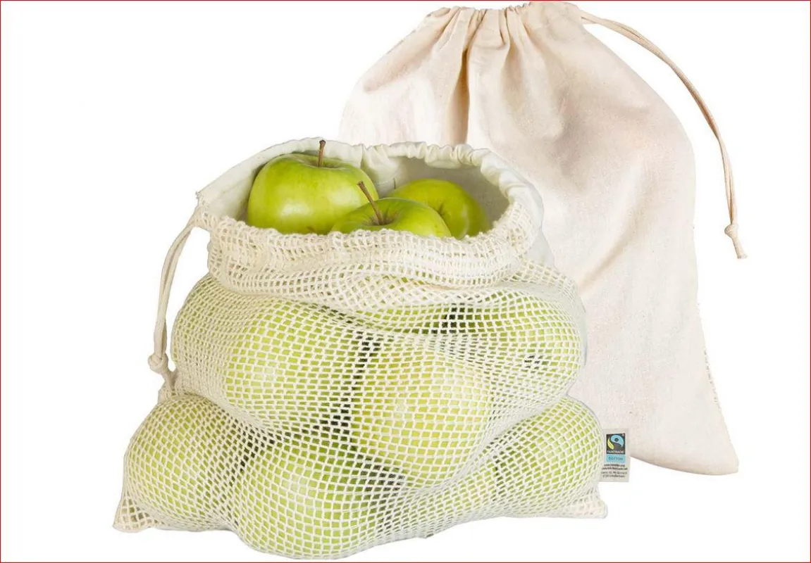 Bio Obst und Gemüsebeutel bedrucken