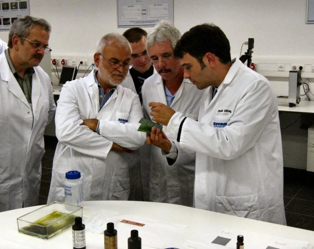 Training im Analytikum von ZESTRON Europe
