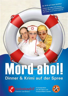 Bild: Mord Ahoi! Krimi & Dinner in Berlin auf der Spree