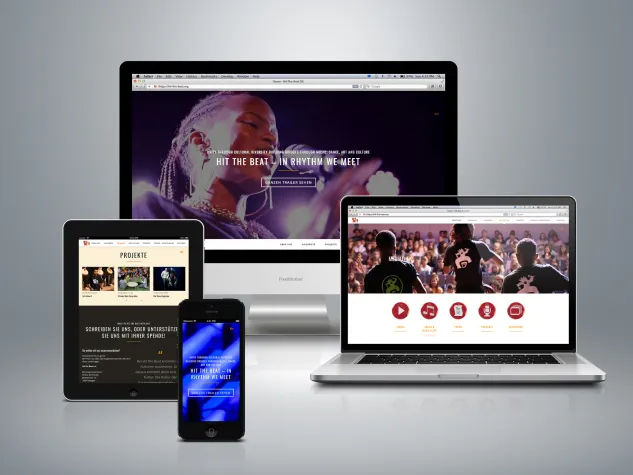 Bild: Innovativer Website-Relaunch: "Hit The Beat e.V." kooperiert mit Stuttgarter und Neu-Ulmer Design Studio