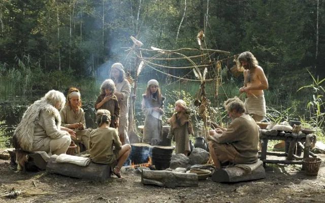 Bild: Steinzeit - Das Experiment / Nordhessen in der Steinzeit