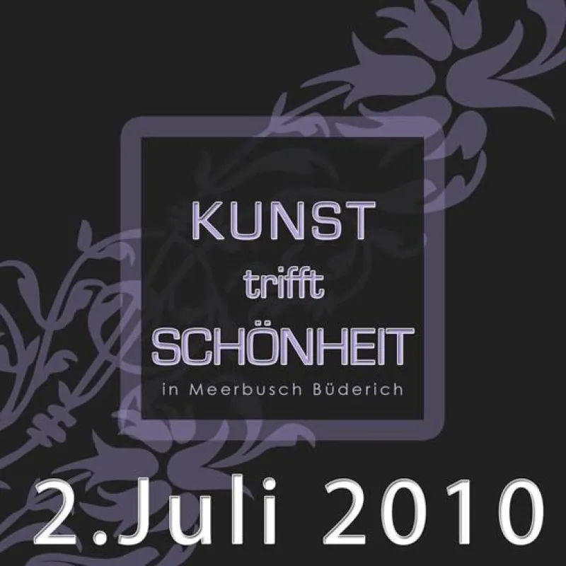 Kunst trifft Schönheit am 2. Juli 2010
