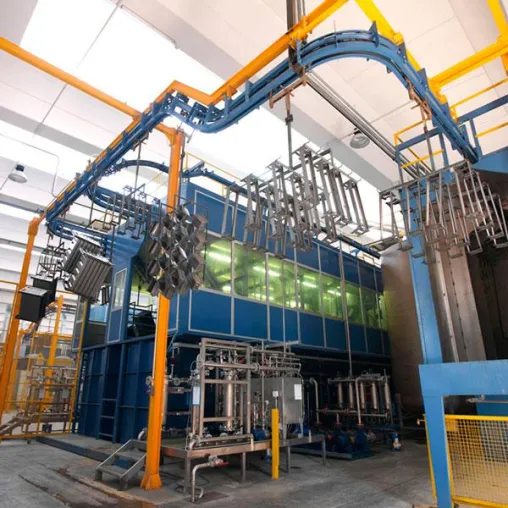 Bild: Innovation für Pulverlackierungsvorbehandlung: Fami setzt Nanotechnologie in seinen Produktionsprozessen ein