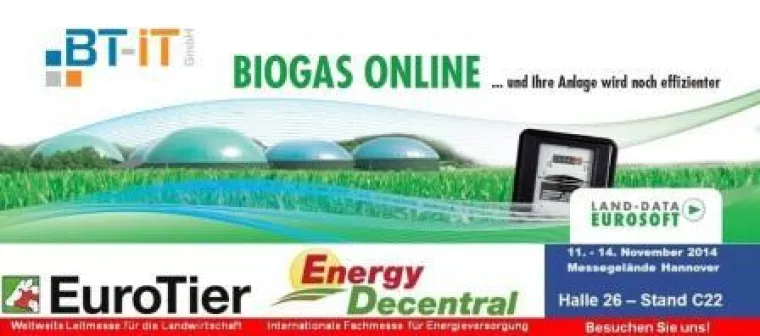 Bild: Innovative Softwarelösung auf der EuroTier 2014