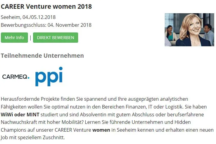 Frauen in Führungsverantwortung! Etwas kleiner. Etwas feiner. Bild: Frauen in Führungsverantwortung! Etwas kleiner. Etwas feiner.
