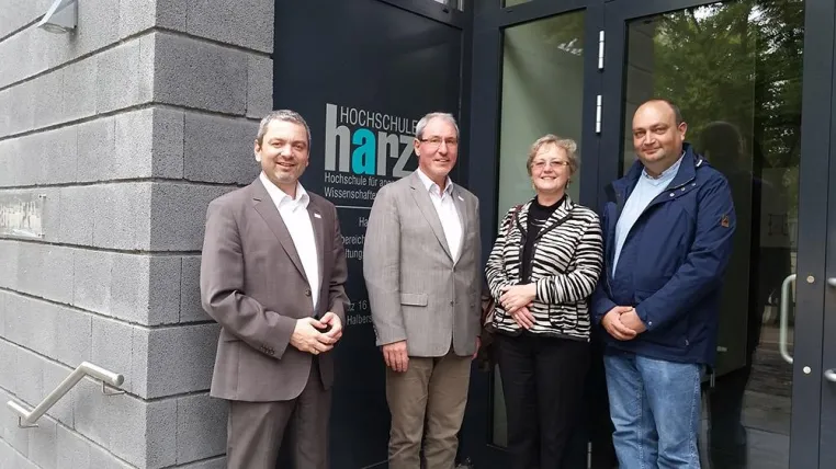 Bild: Besuch aus Tschechien an der Hochschule Harz