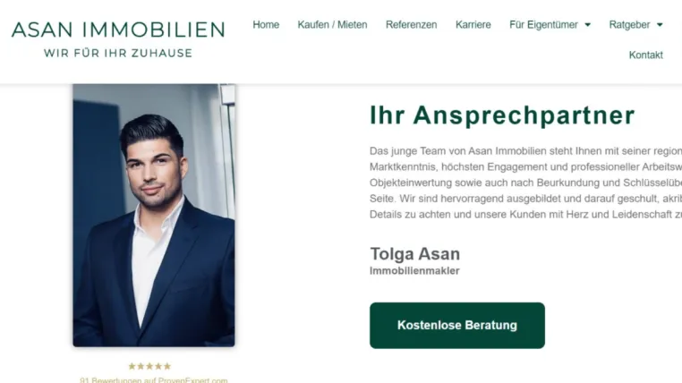 Asan Immobilien: Ihr vertrauenswürdiger Immobilienmakler in Straubing Bild: Asan Immobilien: Ihr vertrauenswürdiger Immobilienmakler in Straubing