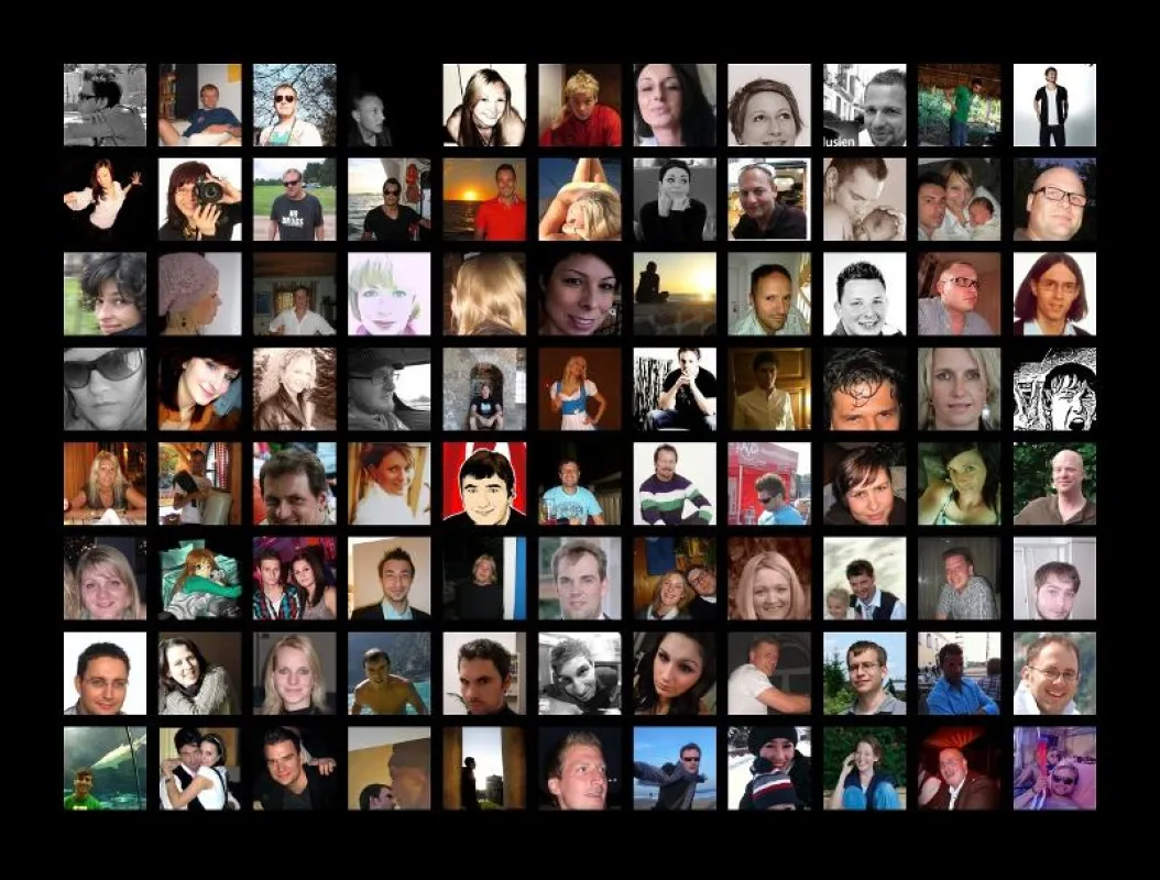 Facebook-Freunde als Fotoprint bestellen