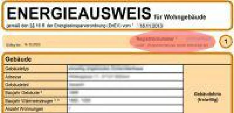 Bild: Vorsicht beim Immobilien anbieten - Abmahnungen wegen fehlender Energieausweis-Angaben im Umlauf