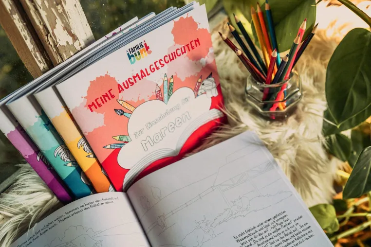 Personalisierbare Ausmalbücher setzen neue Maßstäbe Bild: Personalisierbare Ausmalbücher setzen neue Maßstäbe
