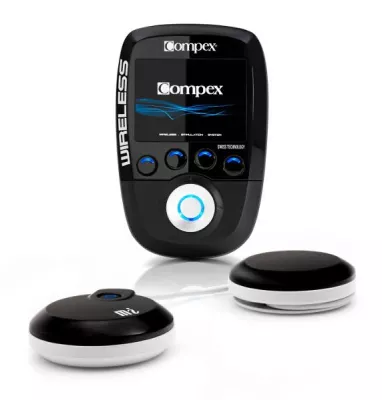 Weltneuheit Compex Wireless: kabellose Elektromuskelstimulation bei Sport-Tiedje Bild: Weltneuheit Compex Wireless: kabellose Elektromuskelstimulation bei Sport-Tiedje