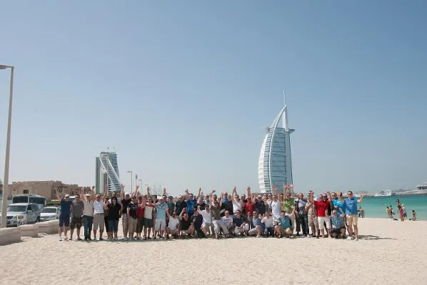Bild: Mit Vorwerk in Dubai auf Incentive Reise