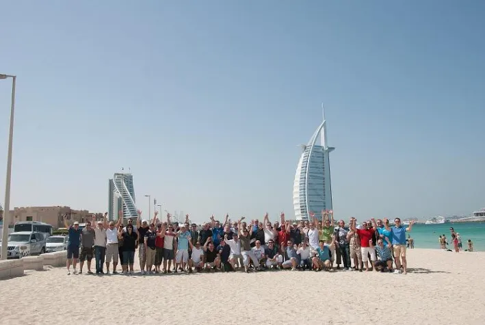 Bild: Mit Vorwerk in Dubai auf Incentive Reise
