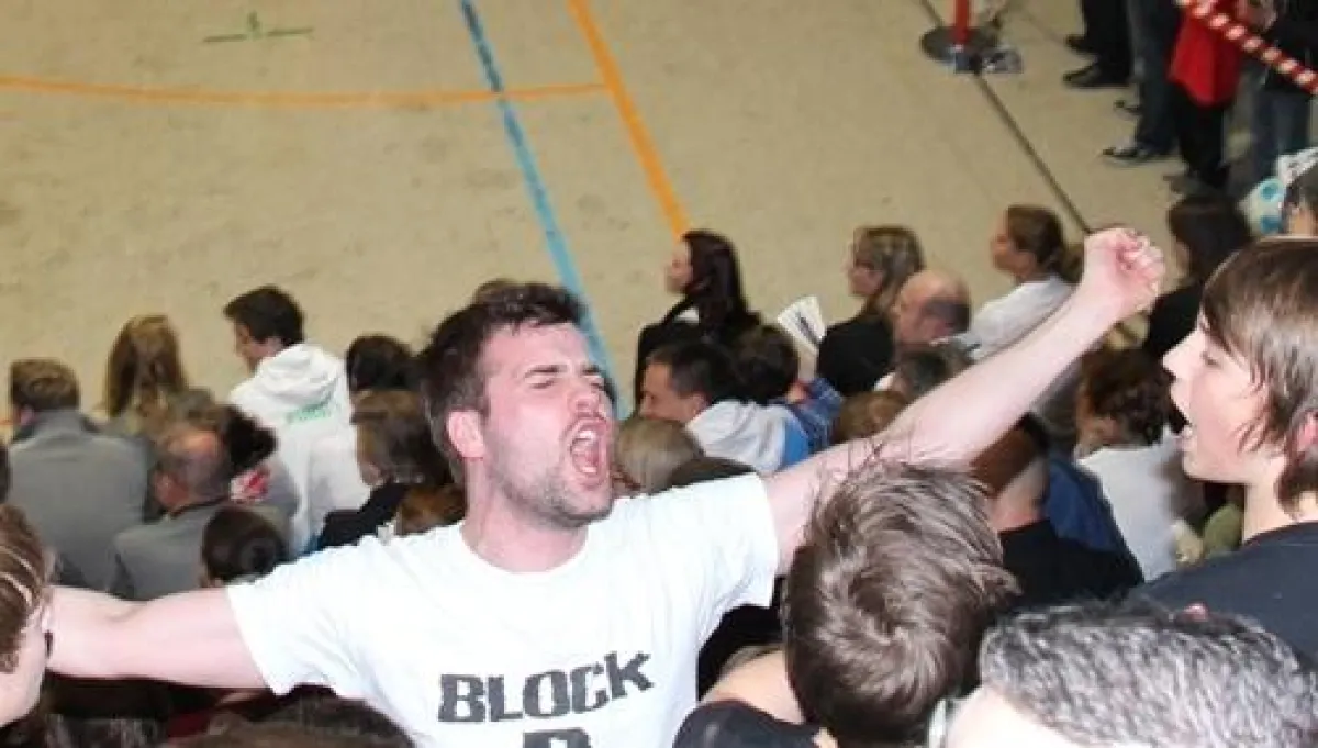 Block B: wieder soll in der Hiersemann-Halle Gänsehautatmosphäre herrschen