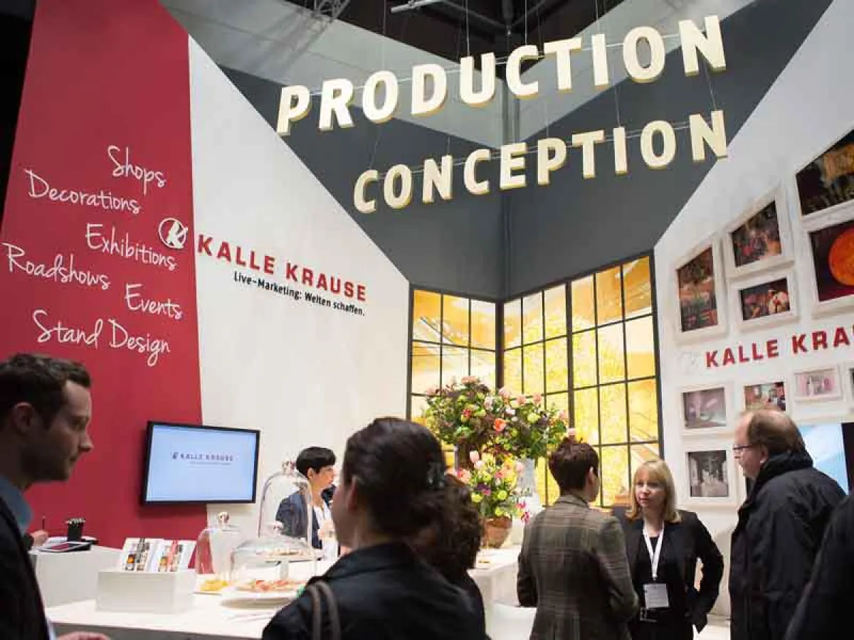 Messestand von KALLE KRAUSE auf der EuroShop 2014 (Foto: KALLE KRAUSE)