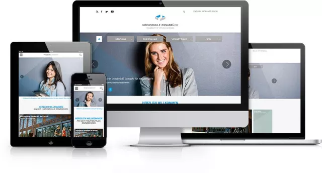 Bild: Relaunch Hochschule Osnabrück - Responsive Webportal