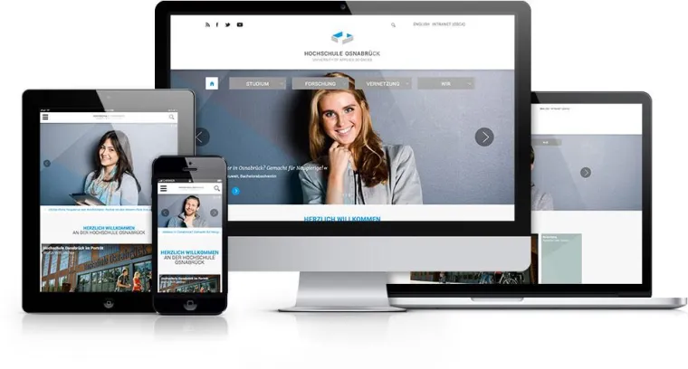 Relaunch Hochschule Osnabrück - Responsive Webportal Bild: Relaunch Hochschule Osnabrück - Responsive Webportal